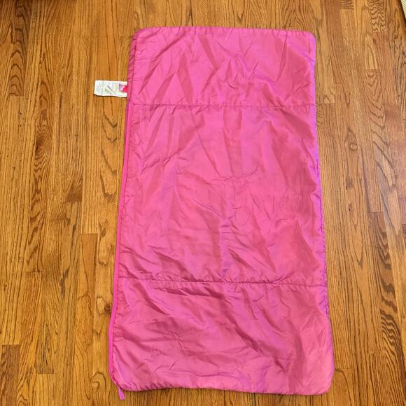 My Little Pony 2005 Sleeping Bag Pink Floral Horses Blanket Rainbow Zip Up - Picture 11 of 15